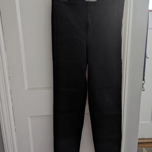 Madewell black straight leg pants size 28